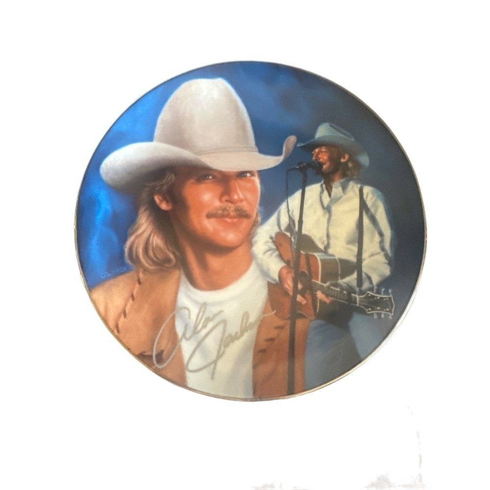 Alan Jackson Collectors Plate Limited‎ Edition "Everything I Love"